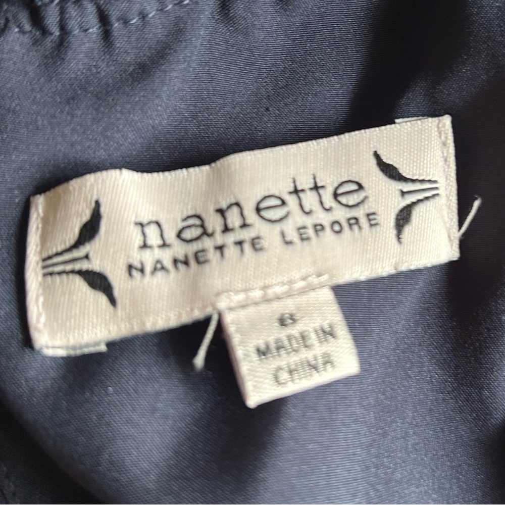 Nanette Lepore Black Pleated Midi Dress - Picture 3 of 3